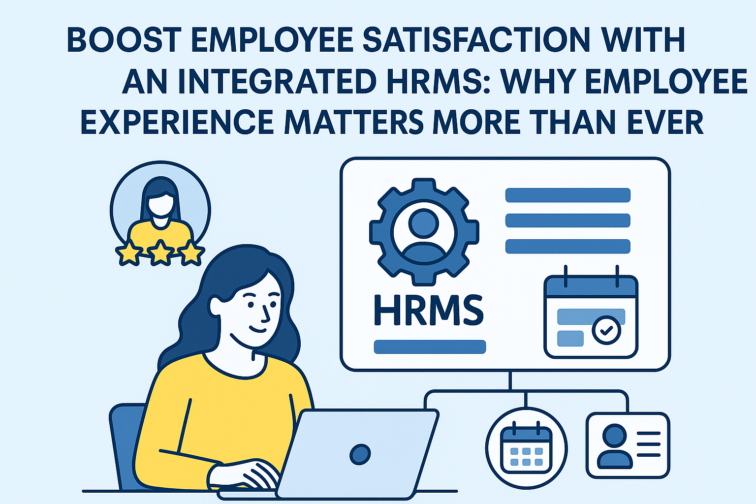 Boost Employee Satisfaction with an Integrated HRMS: Why Employee Experience Matters More Than Ever